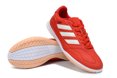 Men's Adidas Top Sala IC Football Shoes - Red/Fiery Red/Soft Coral