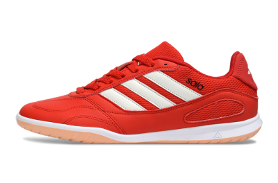 Men's Adidas Top Sala IC Football Shoes - Red/Fiery Red/Soft Coral
