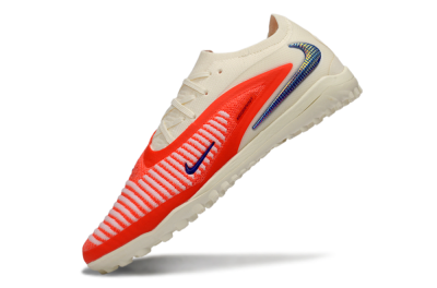 Unisex Nike Phantom 6 Low Elite TF Football Shoes - Red/Vibrant Red/Neutral White