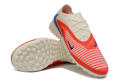 Unisex Nike Phantom 6 Low Elite TF Football Shoes - Red/Vibrant Red/Neutral White