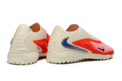 Unisex Nike Phantom 6 Low Elite TF Football Shoes - Red/Vibrant Red/Neutral White