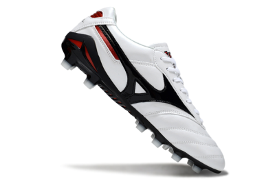 Men's Mizuno Morelia Neo 2 FG Football Boots - White/Crimson Black/Crimson White