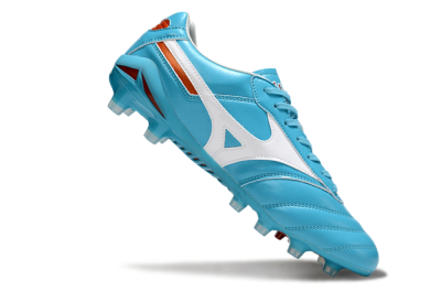 Men's Mizuno Morelia Neo 2 FG Football Boots - Cyan/Bright Cyan/White