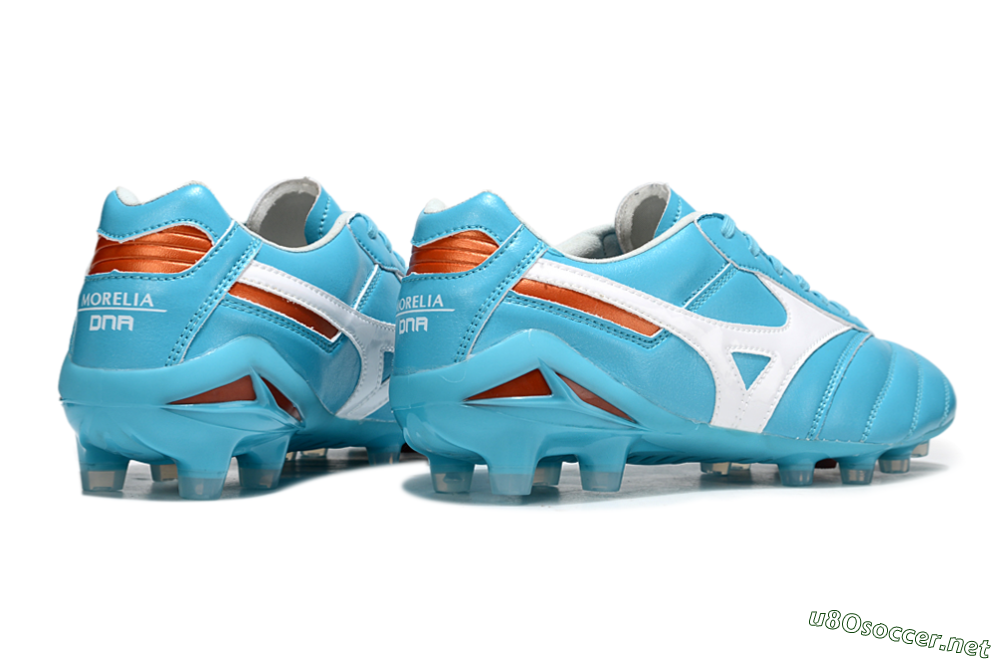 Men's Mizuno Morelia Neo 2 FG Football Boots - Cyan/Bright Cyan/White 6