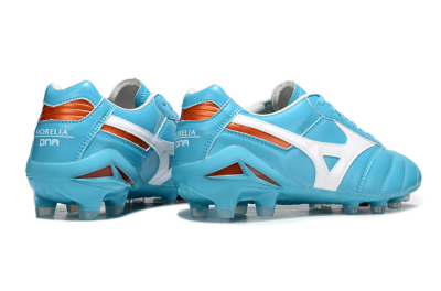 Men's Mizuno Morelia Neo 2 FG Football Boots - Cyan/Bright Cyan/White