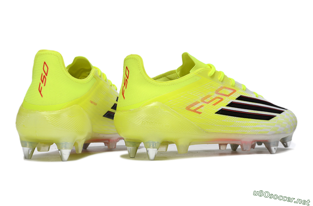 Men's Adidas F50 Elite SG Football Boots - Yellow/Electric Lime/Neon Black 6