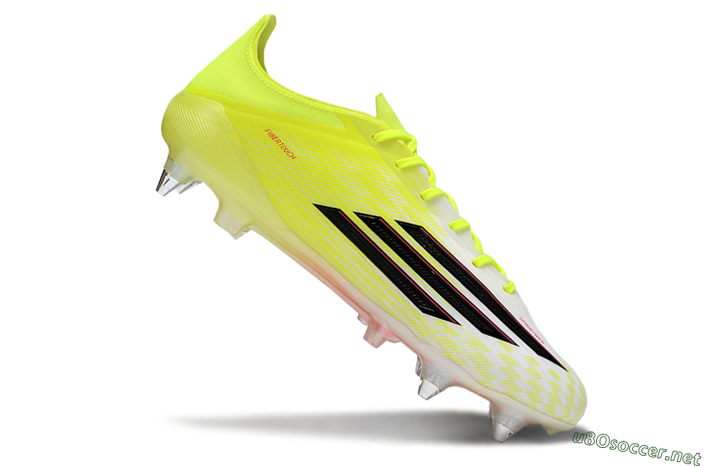 Men's Adidas F50 Elite SG Football Boots - Yellow/Electric Lime/Neon Black 4