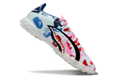 Men's Adidas F50 Pro TF Football Shoes - Pink/Blue Wave/Pink Splash