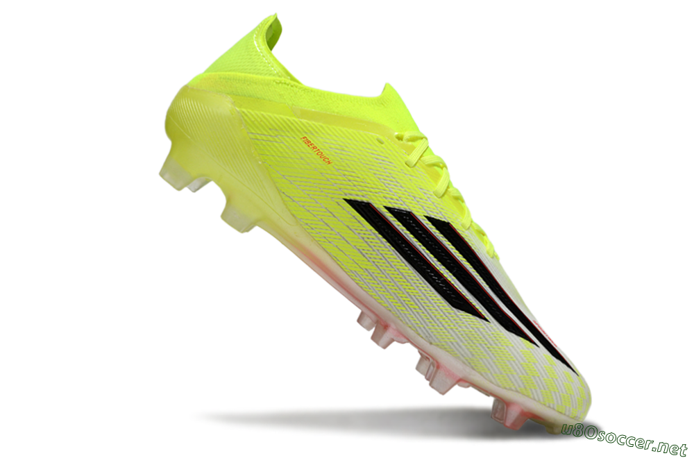 Unisex Adidas F50 Elite FG Football Boots - Yellow/Neon Green/Black 4
