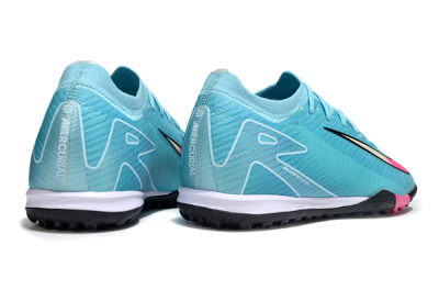 Unisex Nike Air Zoom Mercurial Vapor 16 Elite TF Football Shoes - Aqua/Electric Pink/Black