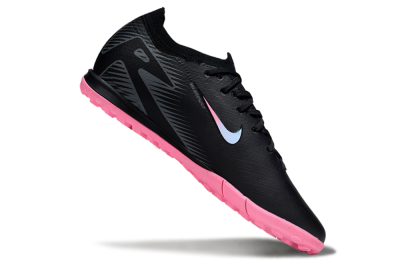 Unisex Nike Air Zoom Mercurial Vapor 16 Elite TF Football Shoes - Black/Vibrant Pink/Cool Cyan