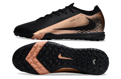 Unisex Nike Air Zoom Mercurial Vapor 16 Elite TF Football Shoes - Black/Rose Gold/Charcoal