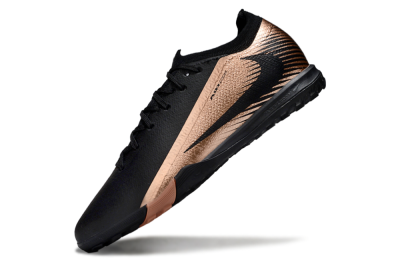 Unisex Nike Air Zoom Mercurial Vapor 16 Elite TF Football Shoes - Black/Rose Gold/Charcoal