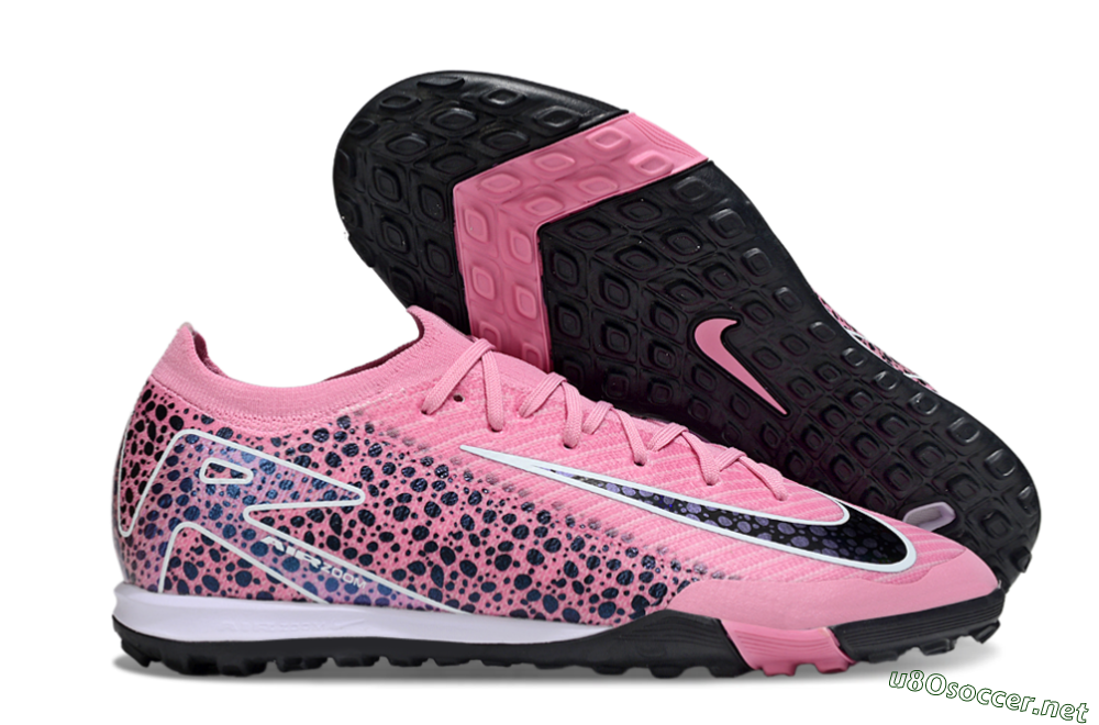 Unisex Nike Air Zoom Mercurial Vapor 16 Elite TF Football Shoes - Pink/Fuchsia Burst/Black Night 2