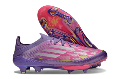 Men's Adidas F50+ Elite Lightstrike Pro FG Football Boots - Purple/Vibrant Magenta/Metallic Rose