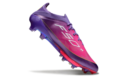 Men's Adidas F50+ Elite Lightstrike Pro FG Football Boots - Purple/Vibrant Magenta/Metallic Rose