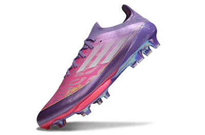 Men's Adidas F50+ Elite Lightstrike Pro FG Football Boots - Purple/Vibrant Magenta/Metallic Rose