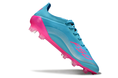 Unisex Messi x Adidas F50 Elite FG Football Boots - Cyan/Pink/Light Blue
