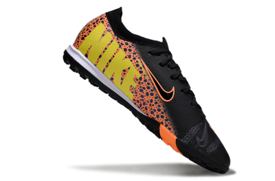 Unisex Nike Air Zoom Mercurial Vapor 16 Elite TF Football Shoes - Black/Vibrant Orange/Neon Green