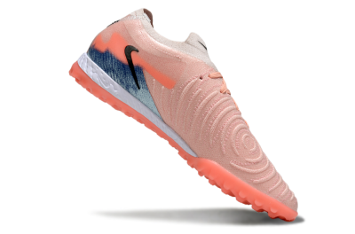Men's Nike Phantom GX 2 Elite TF Football Shoes - Pink/Coral Glow/Sky Blue