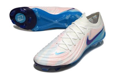 Men's Nike Phantom GX 2 Elite FG Football Boots - White/Sky Blue/Purple