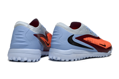Unisex Nike Phantom 6 Low Elite TF Football Shoes - Orange/Scarlet Red/Cool Grey