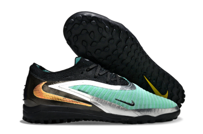 Unisex Nike Phantom 6 Low Elite TF Football Shoes - Mint/Silver/Black