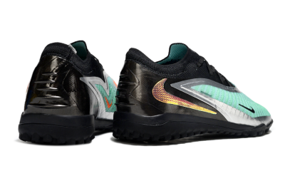 Unisex Nike Phantom 6 Low Elite TF Football Shoes - Mint/Silver/Black