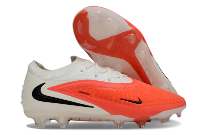 Unisex Nike Phantom 6 Low Elite FG Football Boots - Orange/Fiery Orange/Sleek White