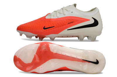 Unisex Nike Phantom 6 Low Elite FG Football Boots - Orange/Fiery Orange/Sleek White