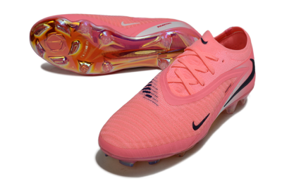 Unisex Nike Phantom 6 Low Elite FG Football Boots - Pink/Neon Pink/Black