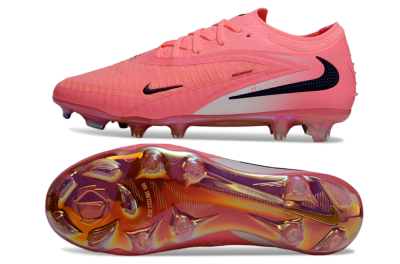 Unisex Nike Phantom 6 Low Elite FG Football Boots - Pink/Neon Pink/Black