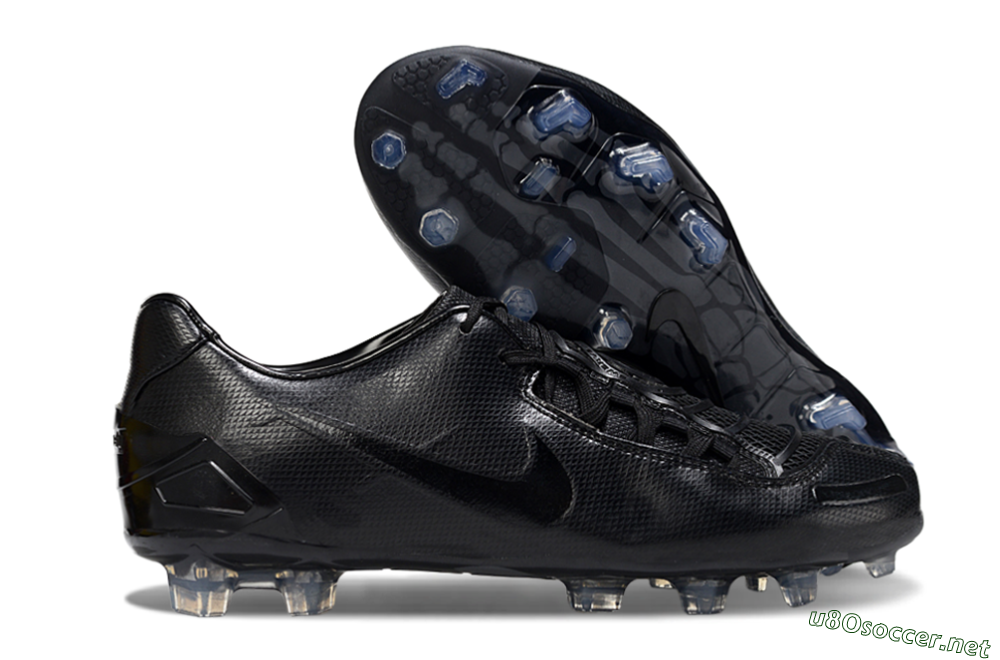 Men's Nike Total 90 III FG Football Boots - Black/Shadow Black/Crystal Clear 2