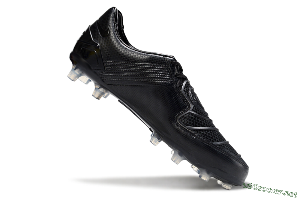 Men's Nike Total 90 III FG Football Boots - Black/Shadow Black/Crystal Clear 4