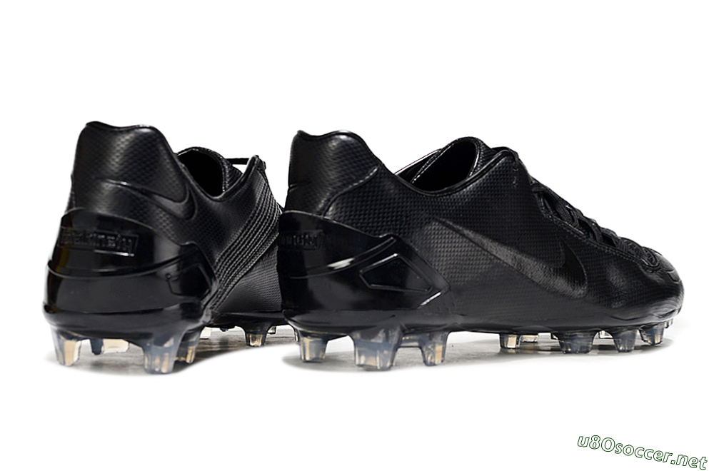 Men's Nike Total 90 III FG Football Boots - Black/Shadow Black/Crystal Clear 6