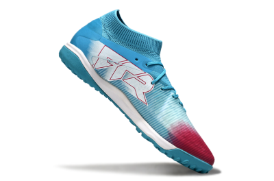 Men's Puma Future 8 Ultimate TF Football Boots - Aqua/Sunset Pink/Turquoise Blue