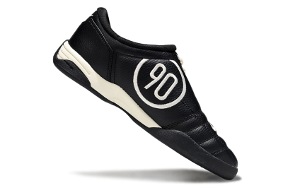 Men's Nike Total 90 III IC Football Shoes - Black/Cream/Black