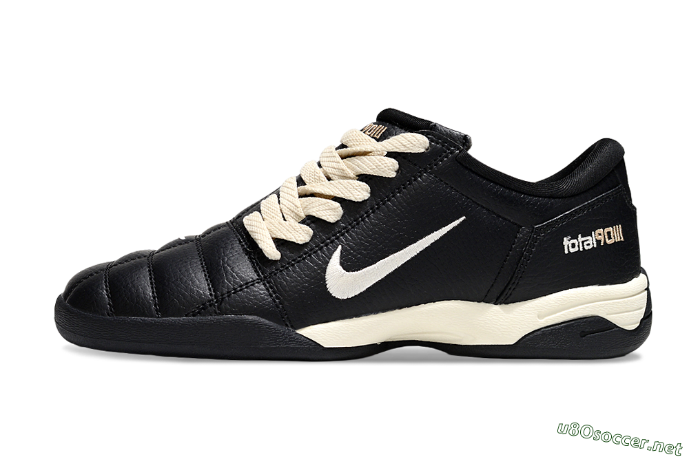 Men's Nike Total 90 III IC Football Shoes - Black/Cream/Black 0