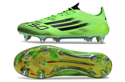 Men's Adidas F50 Elite SG Football Boots - Green/Neon Green/Black