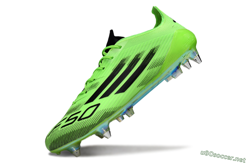 Men's Adidas F50 Elite SG Football Boots - Green/Neon Green/Black 5