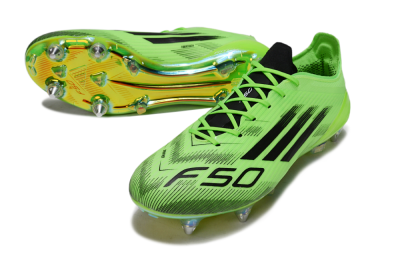 Men's Adidas F50 Elite SG Football Boots - Green/Neon Green/Black