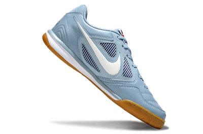 Men's Supreme x Nike SB Gato IC Football Shoes - Blue/Sky Blue/Sand