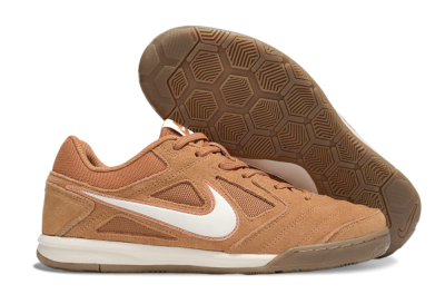 Men's Supreme x Nike SB Gato IC Football Shoes - Tan/Earthy Brown/Soft White