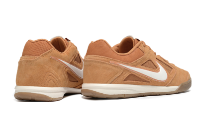 Men's Supreme x Nike SB Gato IC Football Shoes - Tan/Earthy Brown/Soft White