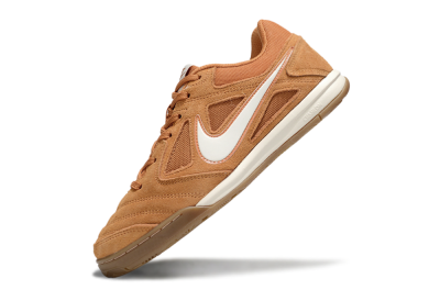 Men's Supreme x Nike SB Gato IC Football Shoes - Tan/Earthy Brown/Soft White