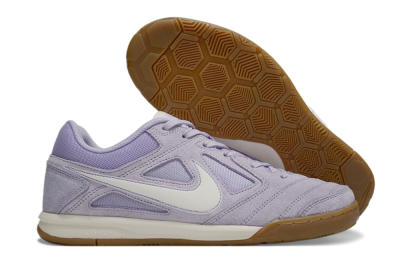 Men's Supreme x Nike SB Gato IC Football Shoes - Purple/Lavender Mist/Soft Taupe