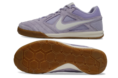 Men's Supreme x Nike SB Gato IC Football Shoes - Purple/Lavender Mist/Soft Taupe