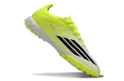 Men's Adidas F50 Pro TF Football Shoes - Yellow/Vibrant Neon/White