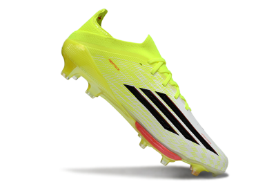Men's Adidas F50+ Elite Lightstrike Pro FG Football Boots - Yellow/Neon Green/Sleek White