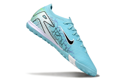 Unisex Nike Air Zoom Mercurial Vapor 16 Elite TF Football Shoes - Blue/Aqua Splash/Jet Black